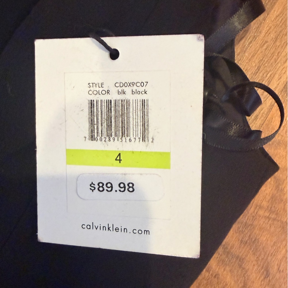 Calvin Klein Black Midi Dress - Picture 6 of 8